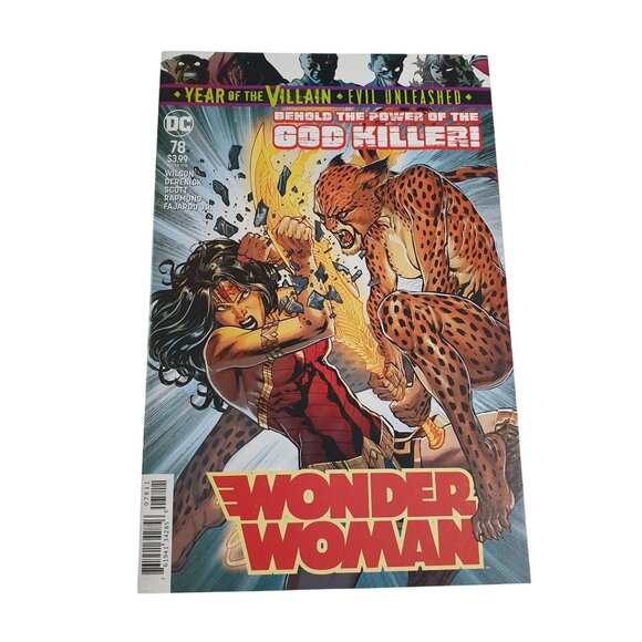 Wonder Woman Issue 78 Comic Book Year The Villain Evil Unleashed Bagged Boarded - Picture 1 of 2